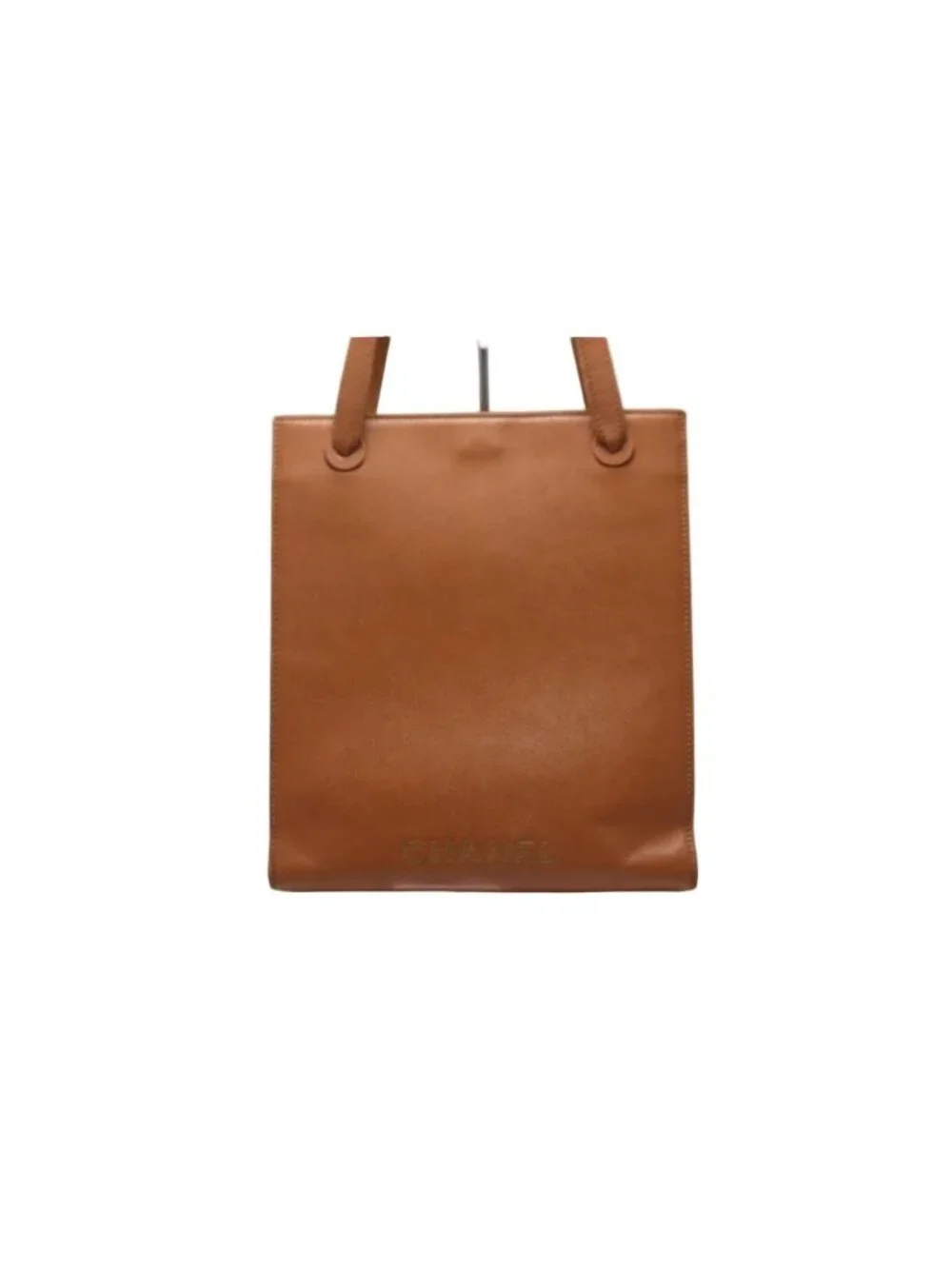 Chanel Logo GD Leather Tote